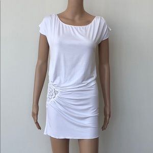 NEW MICHELLE JONAS WHITE DRESS